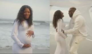 Medikal Shares Video Featuring Heavily Pregnant Fella Makafui
