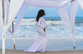 Heavenly- More Pictures Of Fella Makafui's Baby Bump Drops- Congratulations All Over