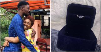 Man sends Engagement ring & Proposal Letter to Girlfriend via 'Trotro'