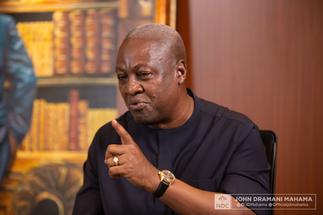Mahama accuses Akufo-Addo of intimidating citizens from registering