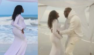 Emotional Medikal Showers Praises On Heavily Pregnant Fella
