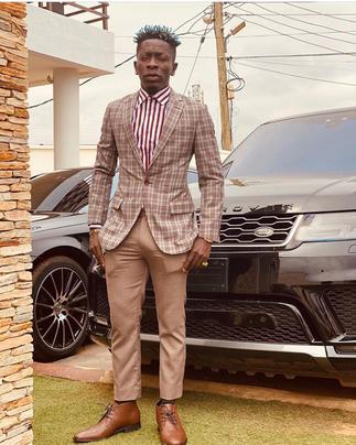 Paa Paa! Shatta Wale Presents New Car to Most Loyal Fan
