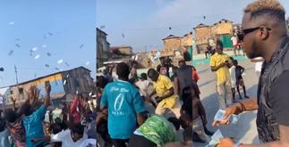 Medikdl Rains Bundles Of Cash On Fans During A Video Shoot » GhBasecom™