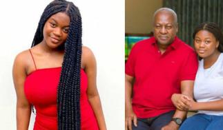 Mahama's Obolo Daughter Reveals How She Spends Her Day