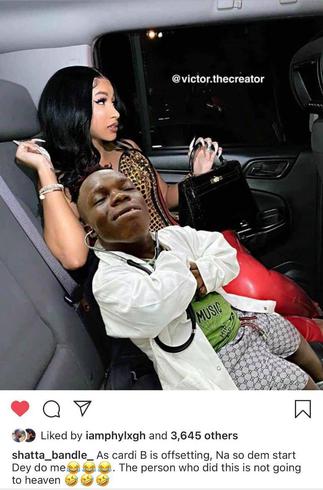 Shatta Bandle Takes Over from Akuapem Poloo