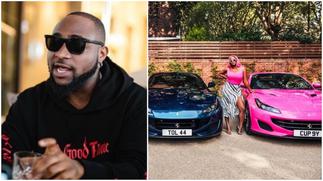 Davido: Singer Praises Femi Otedola for Buying Expensive cars for kids