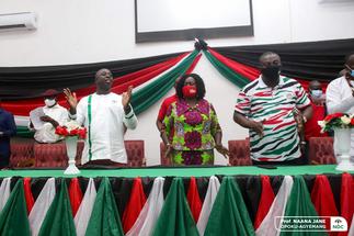 Naana Opoku-Agyemang meets youth and professional groups in Kumasi