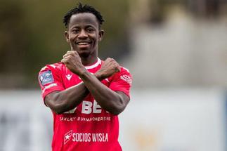 Yaw Yeboah speaks after Wisla Krakow's win over Mielec