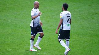 Ayew scores again for Swansea