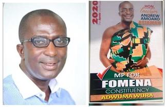 Andrew Amoako Asiamah is still MP for Fomena