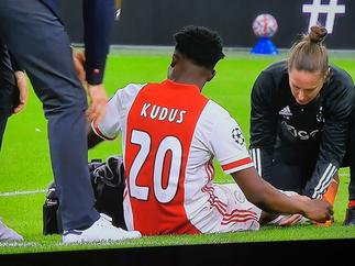 VIDEO: How Kudus Mohammed's Champions League debut ended in injury – Citi Sports Online