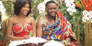 Ghana Revenue Authority Allegedly Jumped on Despite's Neck for Taxes After Lavish Kency 2020 Wedding