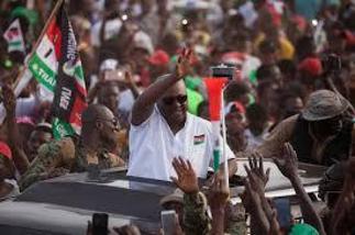 Mahama storms Western Region
