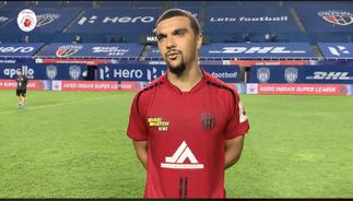 Kwesi Appiah scores in NorthEast United's draw