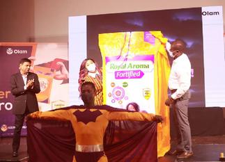 Olam launches Ghana's first brand of fortified rice for good health