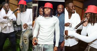 Asamoah Gyan: Photos of how Stonebwoy Stormed Footballer's bday Party