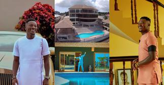 Asamoah Gyan Flaunts Plush Mansion & Cars On His 35th Birthday (Photos