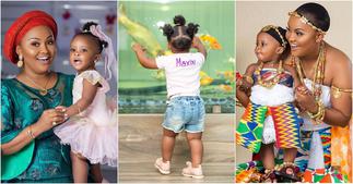Baby Maxin: McBrown's Daughter wows fans with Beautiful Photo