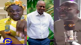 Tracey Boakye replies Ken Agyapong after saying his comments about her and Mahama was a joke