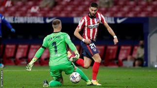 Atletico down dire Barcelona to go joint-top of La Liga