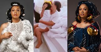 Nadia Buari's Daughters Surprise Her On Her 38th Birthday