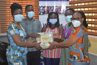 Inspiring the next generation: Prof. Marian Asantewah Nkansah donates books to WISTEM. Gh