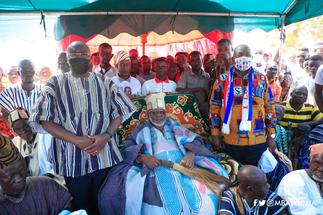 Dagbon will never forget Akufo-Addo and Bawumia for the peace we're enjoying