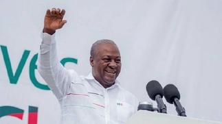 Mahama Rounds Up Campaign With Rally In Accra