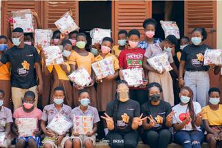 BRAVE and Sincerëly partner to tackle period poverty in Ghana