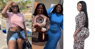Adwoa Frimpong: Fella Makafui Chills Medikal's Sister on her Birthday