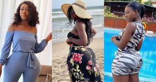 Hajia Bintu Shares Teen Photo to Prove Her Backside Is Not Fake