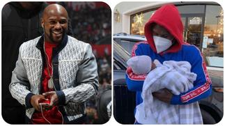 Floyd Mayweather Spotted Rocking Grandchild in His Arms 1st Time
