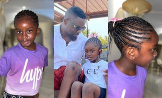 Sarkodie's Daughter Titi Cease Attention With Her New Look » GhBasecom™