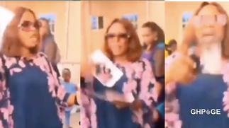Woman storms husband's secret wedding to his side chick