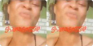 Video: 'I Picked You From The Gutters And Polished You Yet You Dumped Me, You'll Soon Beg For Water'- Ghanaian Lady Curses Man Who Dumped Her » GhBasecom™