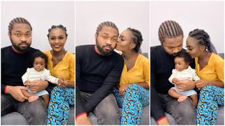 Nigerian Family with Father Wearing Plaited hair Generates Reactions
