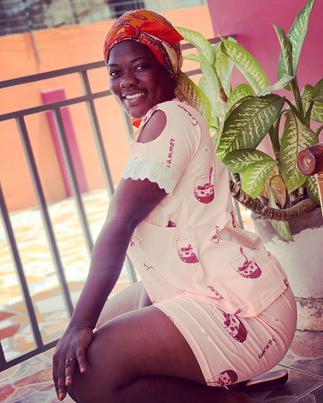Koo Ofori's Nurse Daughter Puts Her Curves On Full Display In Sheer Night Wear