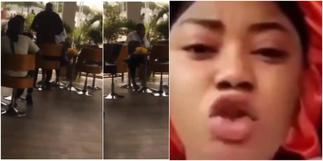 Lady whose fiancé snatched her wig & slippers after he found her with another man in a mall finally speaks ▷ Ghana news