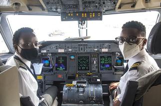 Meet Ghana's historic all-female flight crew