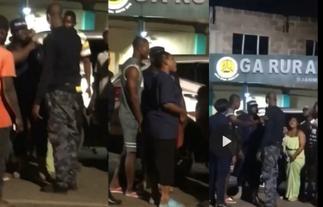 Fearless Ghanaian Lady Lands Dirty Slap on Police Officer After He Hit Her With His Car
