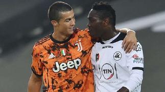 Gyasi's double spares Spezia's blushes against Parma in Serie A