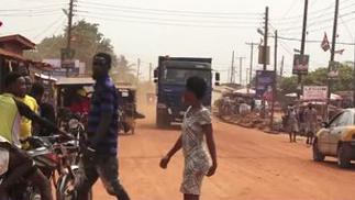 Abokobi youth march on Ga East Assembly to protest bad roads