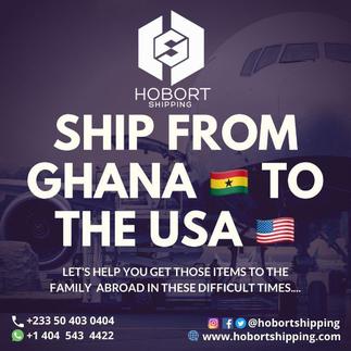 Hobort Shipping Now Delivers Items from Ghana to the U.S.A
