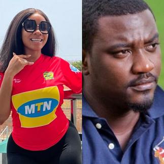 Super Clash: John Dumelo and Serwaa Amihere bet 1000 dollars on Kotoko-Hearts match