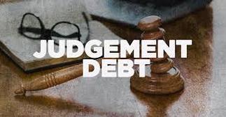 Rise against payment of judgement debts
