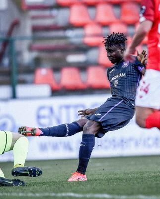 Dauda Mohammed scores first ever goal for Anderlecht
