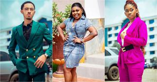 Afia Schwar's Son James Ian Explains Video Of His 'Girlfriend' Naa Koshie Crying In His Arms To His Mother ▷ Ghana news