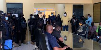 51 arrested in random swoops after robbers attack bullion van at Baatsona