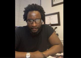 Sonnie Badu speaks after his four-month degree trends