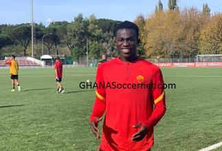 Striker Felix Ohene Gyan scores on full debut for AS Roma U19 in Primavera Championship